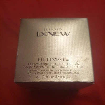 NUEVO EN CAJA Avon Isa Knox LXNEW Ultimate Crema de Noche Doble Rejuvenecedora .85 fl oz Foto 1 de 4
