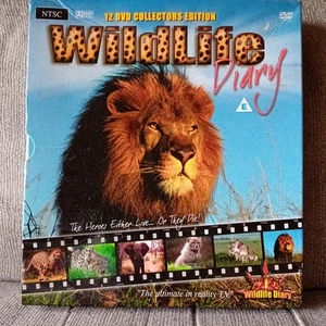 Wildlife Diary box set x12 DVD collection NEW unused wildlife video diary BNIB - Picture 1 of 1