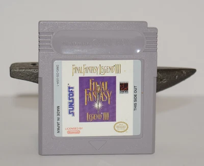 Final Fantasy Legend III 3 (Nintendo Game Boy, 1993) - Tested SAVES - Authentic - Image 1 of 2