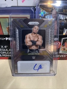 2024 Panini Prizm WWE Sensational Signatures Lucien Price #SS-LUC Rookie Auto RC - Bild 1 von 2