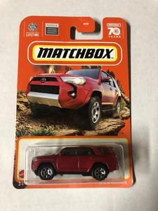 Matchbox Toyota 4Runner #81 - Red - SR5 TRD - SUV 4x4 - NEW - Picture 1 of 3