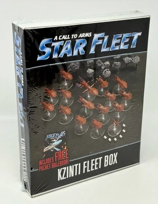 A Call to Arms: Star Fleet Kzinti Fleet Box SEALED RARE OOP 16 SHIPS 6 SHUTTLES - image 1 of 4