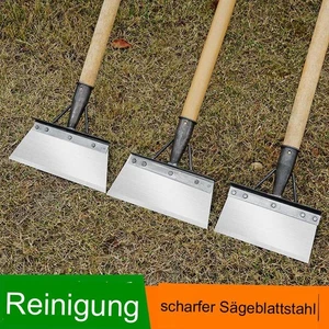 Multifunktionale Garten Reinigung Schaufel All-Steel Unkraut Rake Farm Tool NEU - Bild 1 von 8