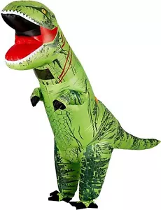 Halloween Kostüm Aufblasbarer T-Rex Dinosaurier Verkleidung Cosplay Erwachsene - Bild 1 von 7