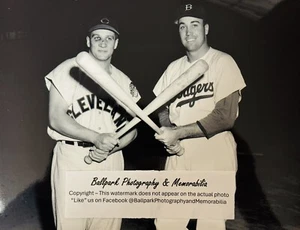 Duke Snider Brooklyn Dodgers & Al Rosen Cleveland Indians Unsigned 8x10 Photo - Picture 1 of 1