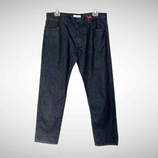 NWT See by Chloe Jeans Dark Wash Zipper Pocket Straight Leg Womens 29