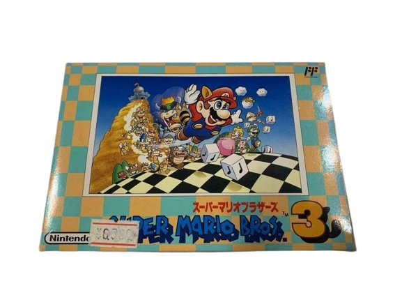 Super Mario Brothers 3 Nintendo Famicom NES /Box Manual Beautiful Condition - Image 1 of 4