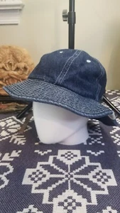 Daisy Mae Fischerhut Kappe große Krempe Vintage Retro M-37 US-Militärstil Denim - Bild 1 von 12