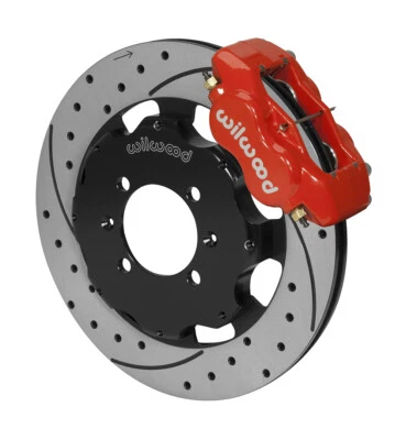 KIT FRENO DISCO WILWOOD, DELANTERO, MAZDA MX-5 MIATA 2016-2020, 12,19" PERFORADO, ROJO Foto 1 de 4