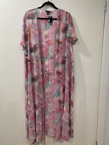 Torrid Plus Size 30-32 Kimono Wedding Guest New With Tags - Picture 1 of 10