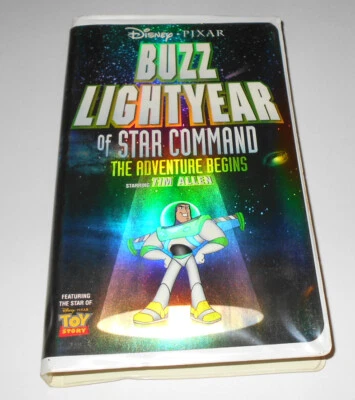 Buzz Lightyear of Star Command: The Adventure Begins (VHS, 2000) - Image 1 of 4