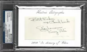 Ray Lamanno 1941-42,46-48 Cincinnati Reds 2010 In Memory Of autograph d.1994 - Picture 1 of 2