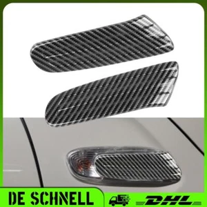 1Paar Seitenblinker Deko Abdeckung Für Mini Cooper S ONE F55 F56 F57 - Bild 1 von 7