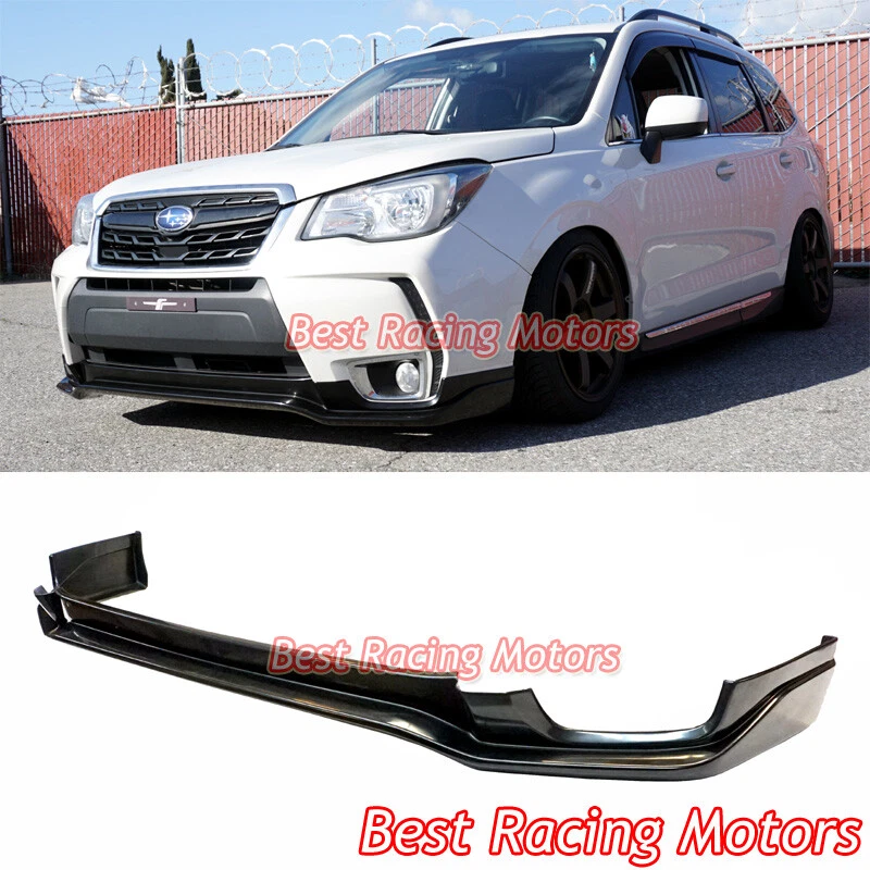 Labio de parachoques delantero (uretano) estilo Subaru Forester XT Turbo ST 2014-2018 Foto 1 de 1