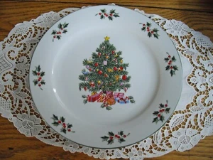 Plato Árbol de Navidad 9 3/4" ~ - Imagen 1 de 4