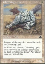 MTG-1x-Light Play, English-Glittering Lynx - Foil-Prophecy
