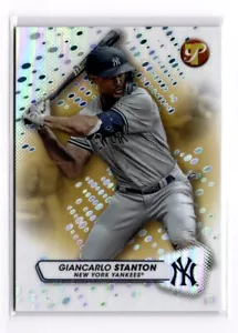 2023 Topps Pristine GIANCARLO STANTON/50 GOLD Refraktor NEW YORK YANKEES #46 - Bild 1 von 2