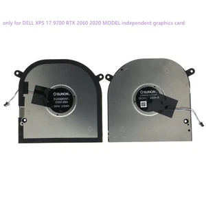 NEW CPU+GPU Cooling Fan For DELL XPS 17 9700 9710 RTX 2060 2020 MODEL 0P2FY9 - Picture 1 of 6