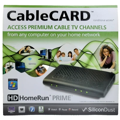Silicondust HDHR3-CC HDHomerun Prime TV Tuner - Great Condition (No Manual/CD) - Image 1 of 4