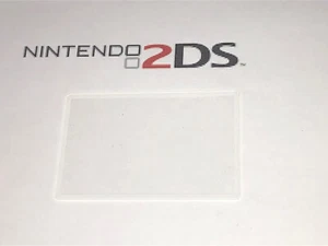 Nintendo 2DS Screen Cover LCD Lens Clear Part New Fit Great ! White - Picture 1 of 1