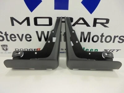 11-23 Dodge Durango Nuevo Delantero Deluxe Moldeado Salpicaduras Negro Mopar Fábrica Oe Foto 1 de 2