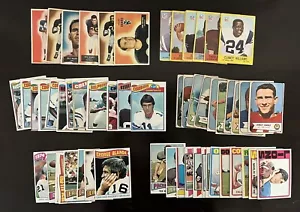 Vintage sports Card Lot - Football Cards - Baseball Cards - Low To mid grade - Picture 1 of 6