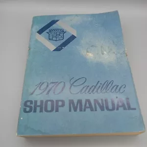 Cadillac 1970 manual de reparación de taller de servicio DeVille Eldorado Fleetwood Calais - Imagen 1 de 6