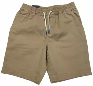 NWT GAP Kids Boys Comfort Stretch Jogger Shorts Sz XL Beige Pull-On #53811 - Picture 1 of 8