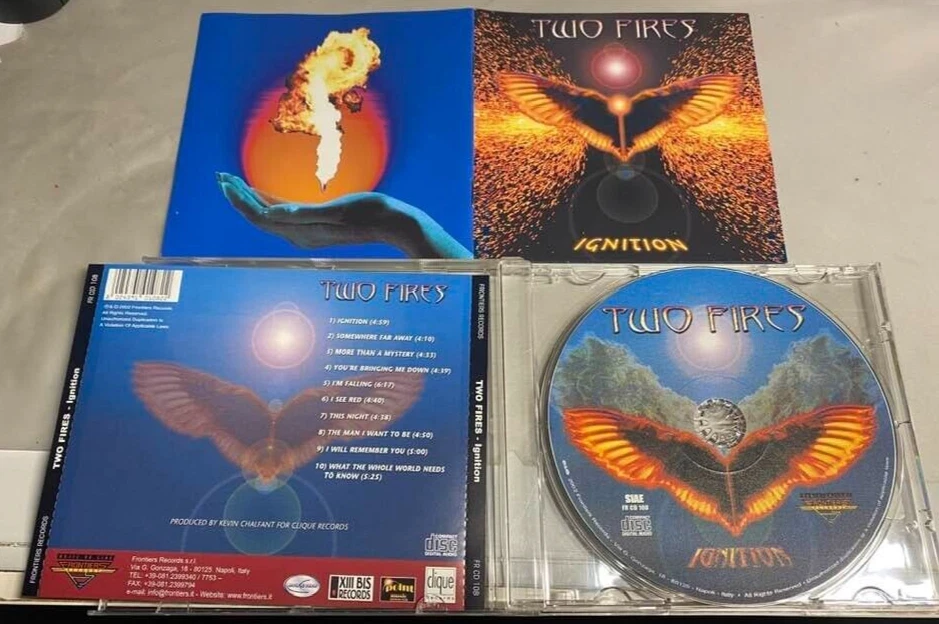 TWO FIRES - ''IGNITION'' - RARE USA MELODIC/HAIR/AOR  CD 2002 - HOUSE OF LORDS - Bild 1 von 1