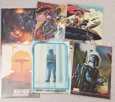Boba Fett Mandalorian cards: Star Wars Galaxy, parallels, inserts AUTOGRAPHS