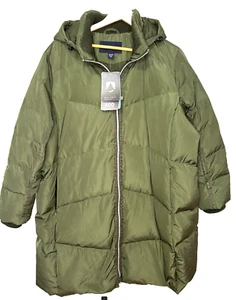 Lands End Plus Size 3X/P Winter Coat Down 600 Fill Hyper Dry Hooded Jacket NWT - Picture 1 of 9