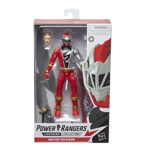 DINO FURY RED RANGER lightning collection POWER RANGERS action figure 6 mmpr NEW - Picture 1 of 2