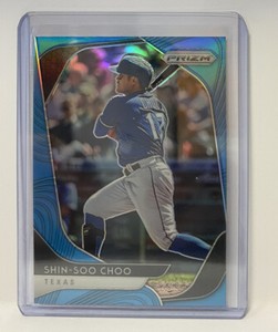 2020 Panini Prizm Baseball Blue Parallel Shin Shoo Choo Texas Rangers #6 MLB