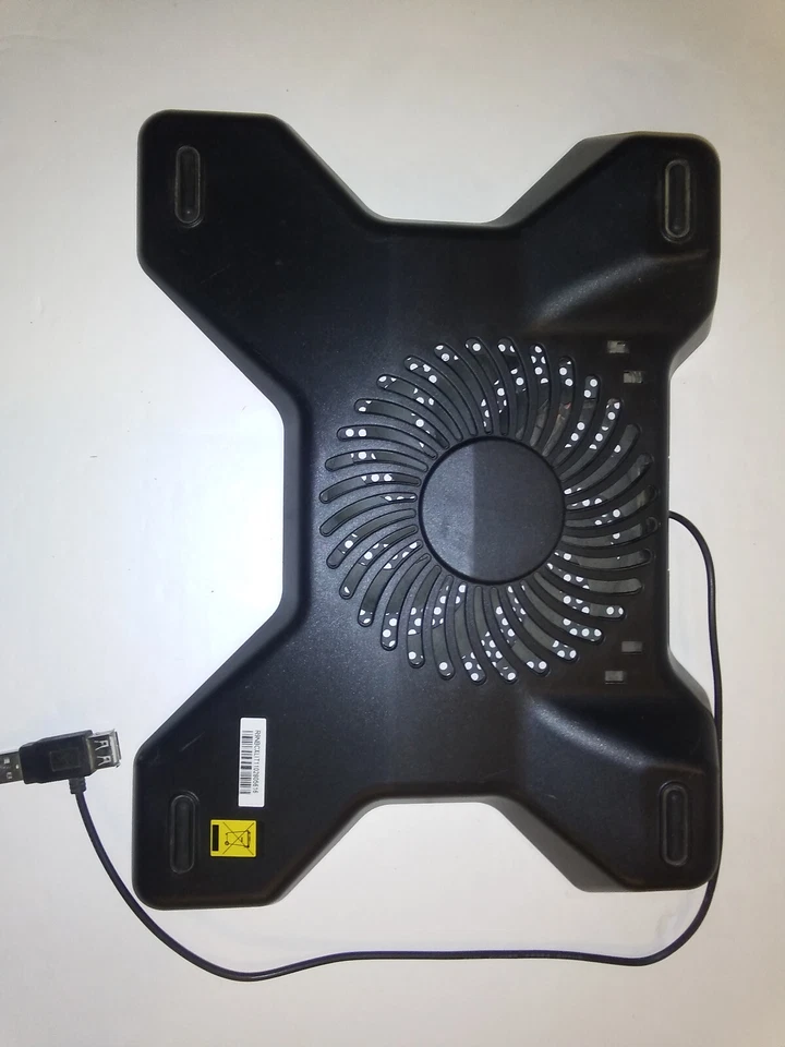 Cooler Master Computer Fan Black Cooling Pad USB Plug for Laptop - Image 1 of 4