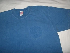 LAPD Tee - Vintage 1980's Deputy Auxiliary Police Los Angeles Booster T Shirt Lg - Picture 1 of 6