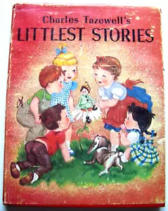 1962 1. Auflage CHARLES TAZEWELL'S LITTLEST STORIES illustriert & mit DJ - Bild 1 von 8