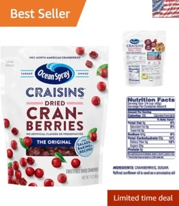 Craisins Bulk Dried Cranberries 12oz Pack of 12 - Gluten-Free Snack Delight - Bild 1 von 6