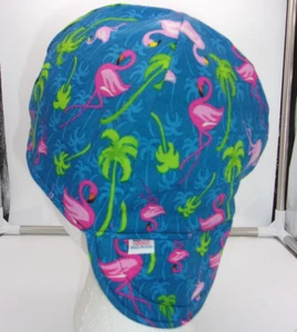 Pink Flamingos Construction, Welder, Pipe-fitter, Biker Hat - Picture 1 of 4