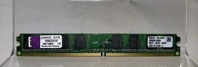 Kingston Technology RAM KVR667D2/1GR 740617103816 1.8V (UNTESTED) - Image 1 of 4