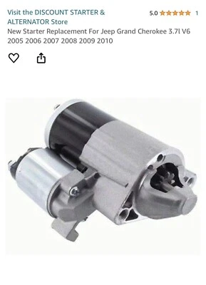 Arranque nuevo para Jeep Grand Cherokee 3,7 L V6 2005 2006 2007 2008 2009 2010 Foto 1 de 2