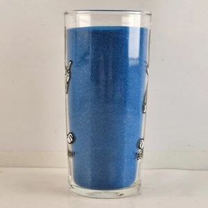 Vasos de vidrio transparente Pepsi serie coleccionista años 70 16 OZ varias fuentes de dibujos animados - Imagen 1 de 15