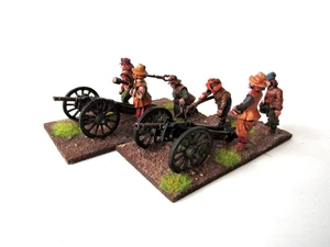 A11 ENGLISH CIVIL WAR  - CANNON  X 2  WELL PAINTED METAL 28MM - Picture 1 of 5