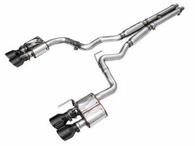 AWE 2024 Ford Mustang GT Fastback S650 RWD SwitchPath Catback Exhaust w/ Quad - Image 1 of 4