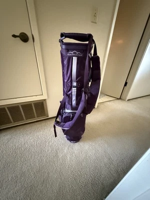 SUN MOUNTAIN 2024 WOMEN'S 2.5 STAND BAG Lilac Plum Violet Straps - Image 1 of 4