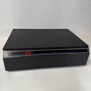 A.L.S. Estuche cajón almacenamiento juegos SNES Super Nintendo 20 madera negra piezas vintage - Imagen 1 de 8