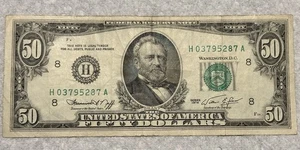 50 Dollars Bill. Series 1974 - Picture 1 of 2