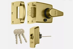 Era Nightlatch 60mm Backset Nickel, Model BS.8621 2007 - Picture 1 of 2