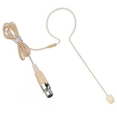 Headset Microphone Single Ear Earset Headworn Over Ear Hanging Condenser Omni... - Image 1 of 4