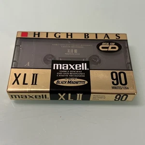 Maxwell XL-II 90 High Bass Cassette NOS Vintage NEU & Sealed! - Bild 1 von 6