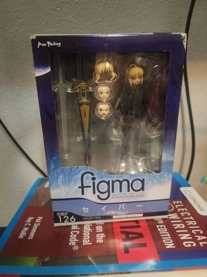 Figura de acción Saber figma 126 Fate/ZERO Max Factory 2012 sin abrir de Japón Foto 1 de 2